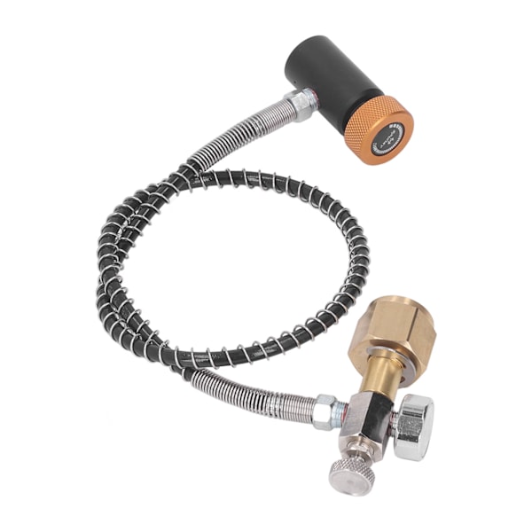 Soda Remote Hose CO2 Tank Cylinder Refilling Adapter med 24 tommers høyt trykkslange for Soda Can Connector CGA320 Til TR21 4