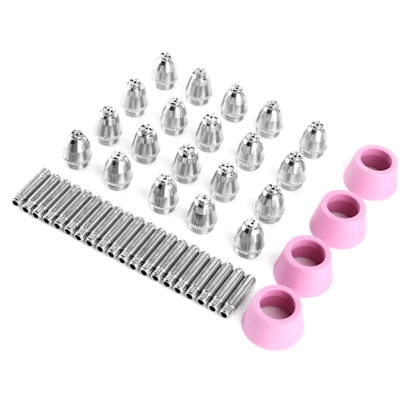 44 stk/sett sveisebrennerdyse collet beskyttelseshette erstatning reservedeler for AG60/SG55