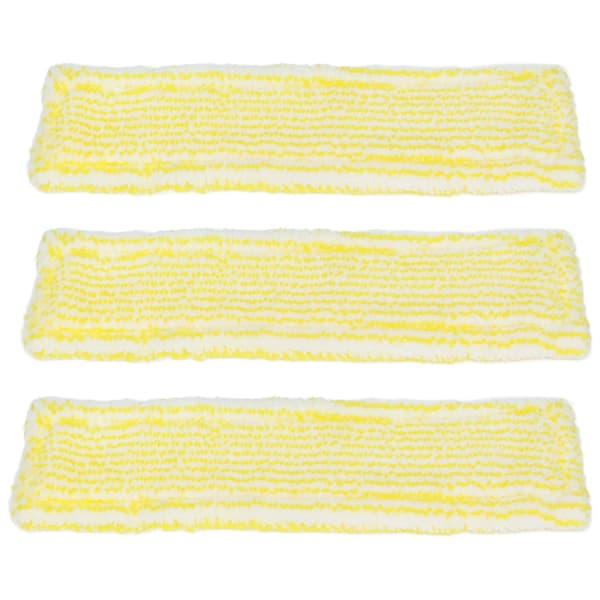 3 stk. Mikrofiber Vindusvasker Pad Erstatning Passer for Karcher WV2 WV5 Vindusvasker