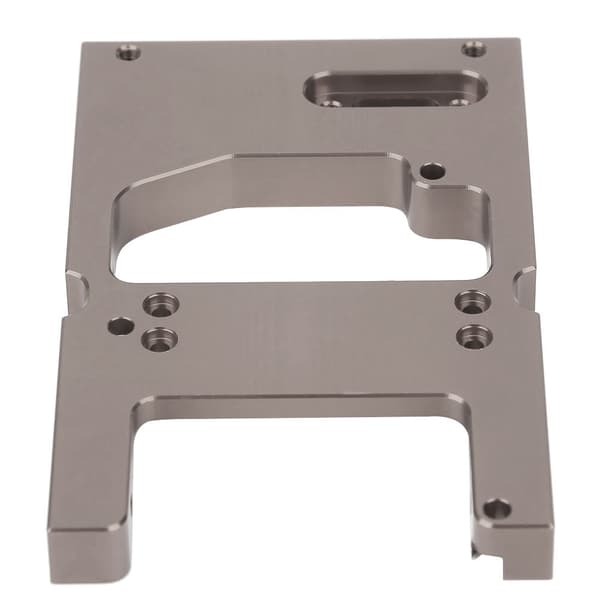 For WPL System 1:16 RC Bil Metall Styring Motor Servo Fikseringsbase Brakettitanium