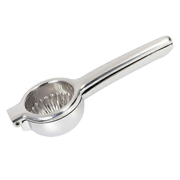 Køkken Citronpresser Rustfrit Stål med Premium Kvalitet Kraftig Solid Metal Presseskål - Stor Manuel Citruspresser og Limepresser Rustfri