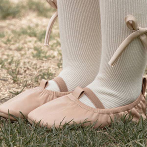 Barn Bow Leggings Kammad Bomull Fashionabla Söt Flicka Bow Footed Strumpor Beige XL Lämplig För 6‑8 År Gammal