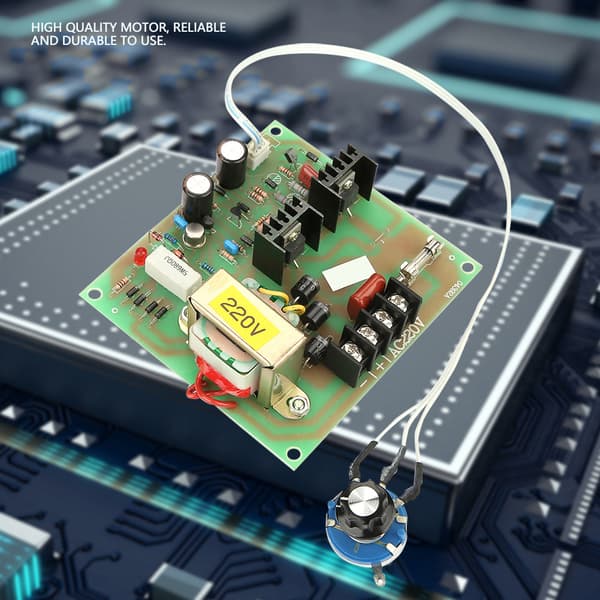 DC 220V 750W Variabel Hastighedsregulator Guvernør Elektrisk Motor