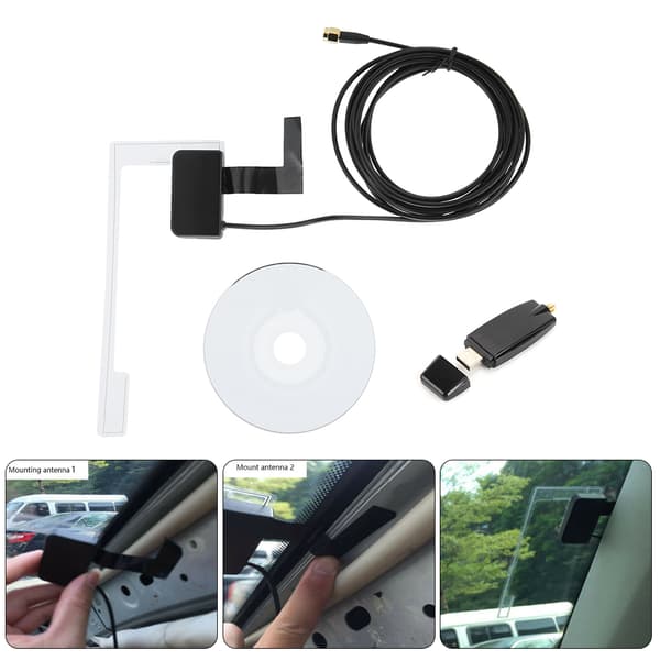 Auton DAB USB -sovitin Android-versioille 4.4.4 tai uudempi