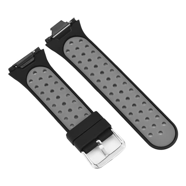 Silikone armbånd Smart Sportsarmbånd Udskiftningsrem til Fitbit Alta Sort og grå