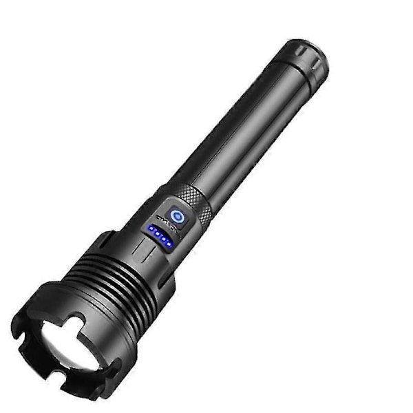 Super Lysstærk Xhp90 Lommelygte Led USB Genopladelig Taktisk Lygte Cob