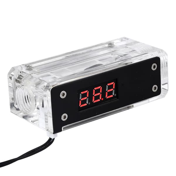 Præcis 50-100℃ Digitalt Vandtermometer Realtids Vandkøling Termometer Rød Display