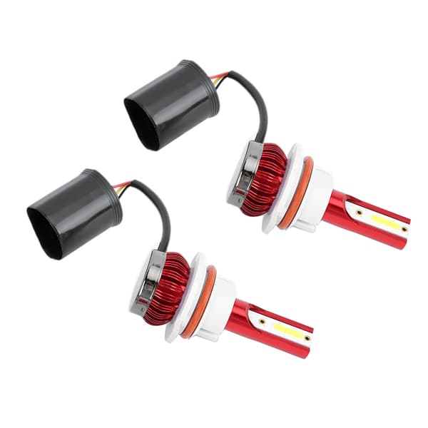 2 stk. C7 9007 Bil LED Forlygte 6000K Super Lys IP68 Vandtæt Forlygte