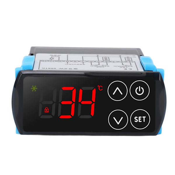 Touch Screen Termostat Digitalt Display Køling Opvarmning PID Temperaturregulator Regulator AC220V
