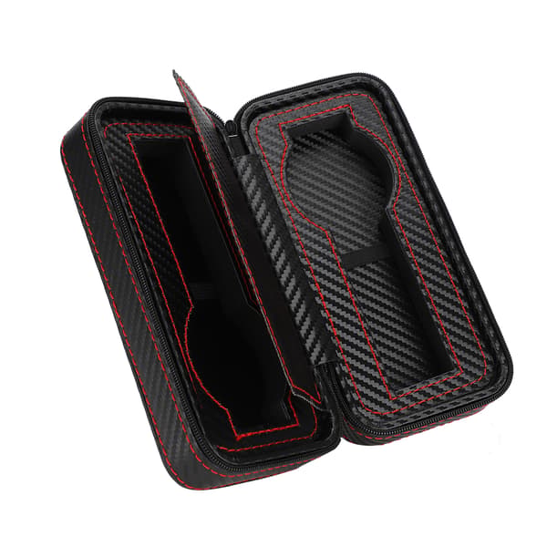 2 rum Urkasse Organizer Armbåndsur Opbevaringsboks Smykke Display Beholder