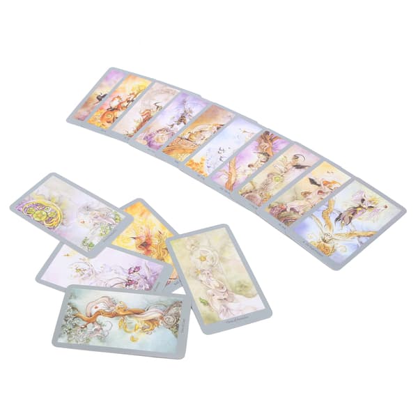 Party Tarotkortlek Vuxen Bärbar Ödesdivinationskort Framtidsberättande Brädspel Present