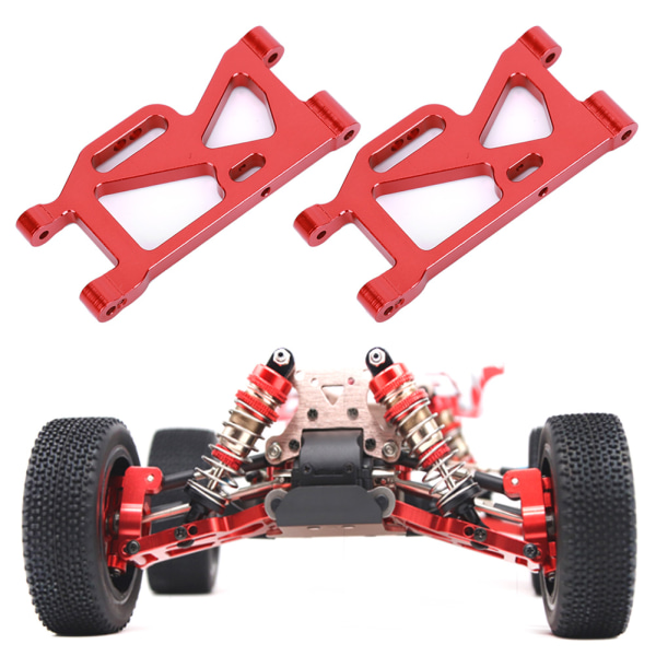 Metall främre svängarm RC bilreservdelar för WLtoys 1/14 144001 RC modellbil