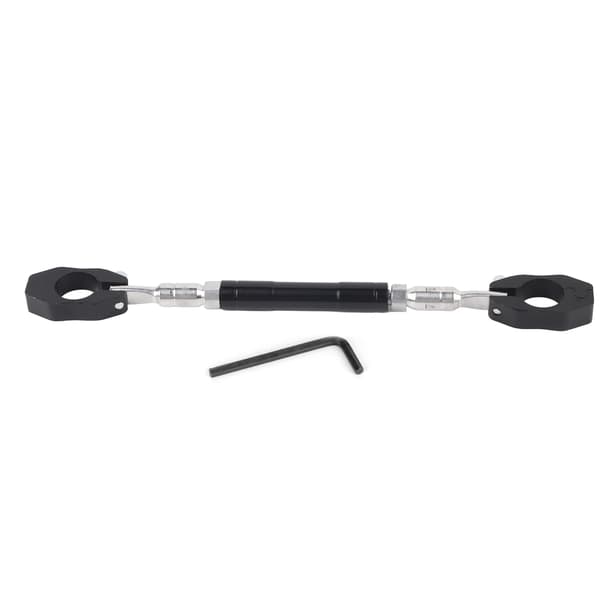 Universal Justerbar Aluminium Legering Motorcykel Balance Tværstyr Sort