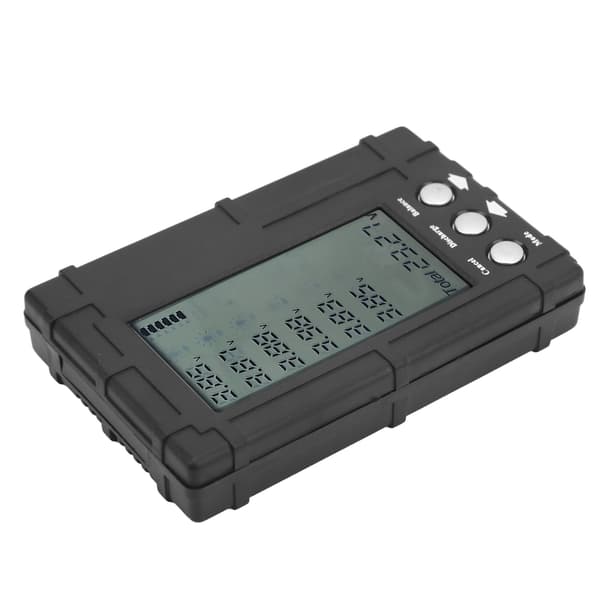 3 i 1 batterikapacitetstester Balancer Aflader Digital LCD-skærm Batterimåler til modelfly