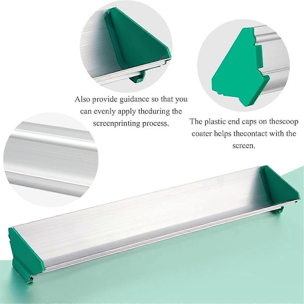 2 st 6 tum 16 tum Dubbelkantad Aluminium Emulsionsskopa