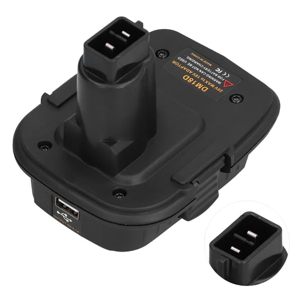 Batteriadapterkonverteringssæt Dock Strømstik 18V til Milwaukee DM18D