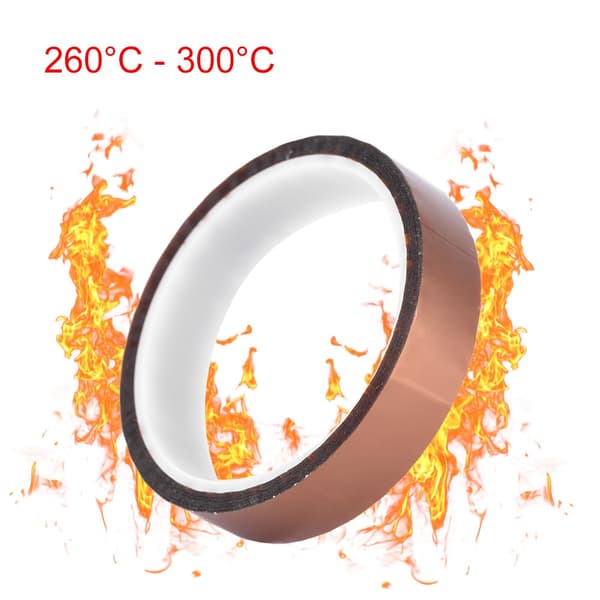 33m*0.06mm 250-300℃ Varmebestandig Tape Høyisolerende Varmebestandig Teip 20mm Bredde