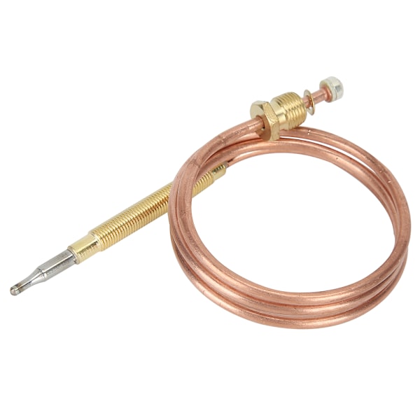 Gasspis Termoelement Kit Värmare Skyddsutrustning Temperatur Avkänningssond med Mutter 600mm