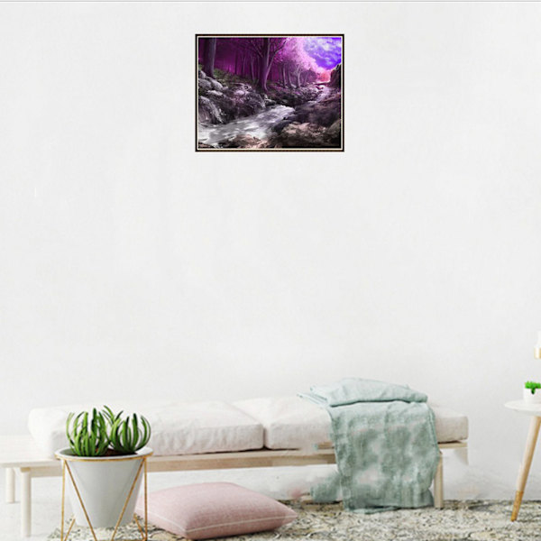 DIY Diamantmaleri Krystall Rhinestone Broderi Kunst Fargerik Hjem Rom Innredning 8690