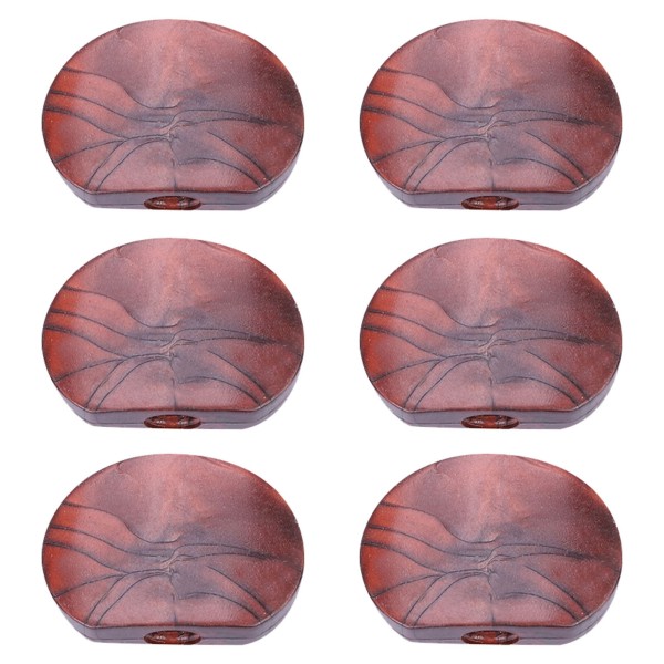 6 st/ set stämstift Maskinhuvuden Akrylknappar för gitarr(#5)