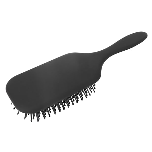 Hårbørste Detangling Styling Massasje Hodebunn Luftpute Kam for krøllete rett hår Svart