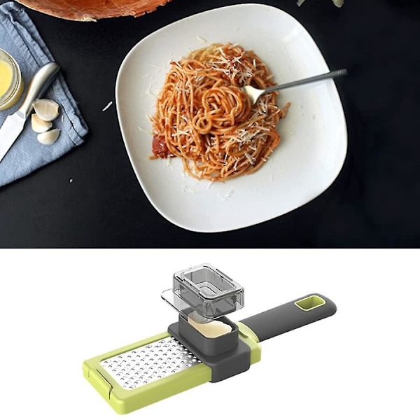 Mini Valkosipuli-Suklaakeittiötyökalut - Valkosipulimylly, Puristin, Hakkuri, Murskain, Viipaloija, Raastin, Mylly
