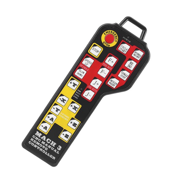 CNC graveringsmaskin manuell kontroller USB-kontakt 4-akslet kontroll for Mach3