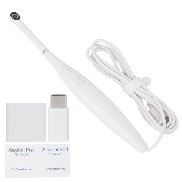 USB HighDefinition Dental Endoscope Vattentätt Portabel Oral Camera Inspektion Munvård