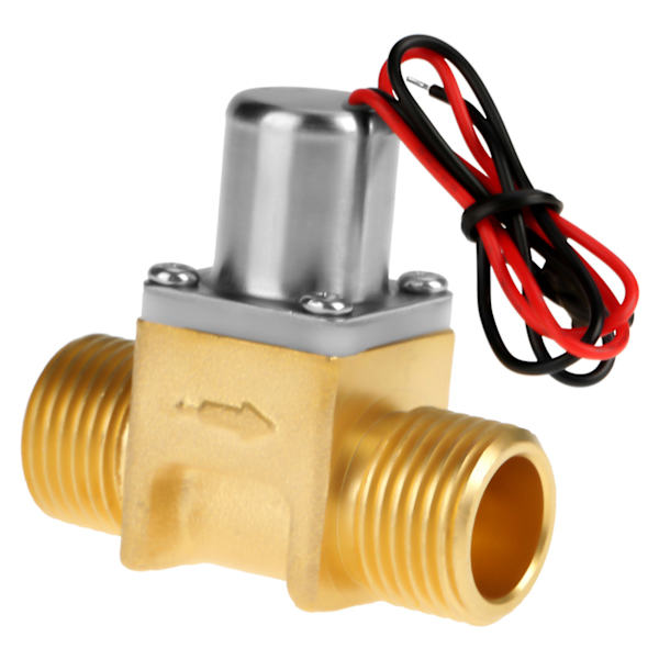 DC 4.5V 1/2\" Vandstrømspuls Elektromagnetisk Ventil Messing Solenoidventil
