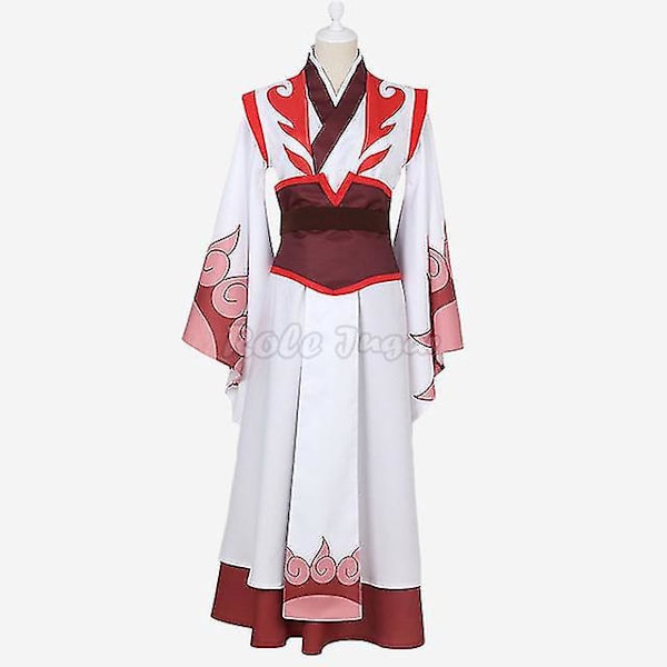 Mo Dao Zu Shi Cosplay Kostymset - XL Storlek med Hanfu och Perukalternativ