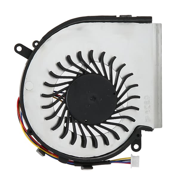 Køleventilator 4-benet aluminiumslegering ABS let udskiftelig bærbar køleventilator til MSI GE72VR GP72VR GP72MVR CPU-køleventilator
