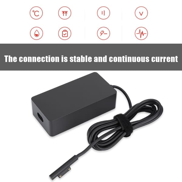 102W AC strømforsyningsladeradapter for Microsoft Surface Book/Book 2 100-240V