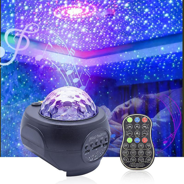 Nebula Starry Galaxy Projector - Loftslys til hjemmet i soveværelset