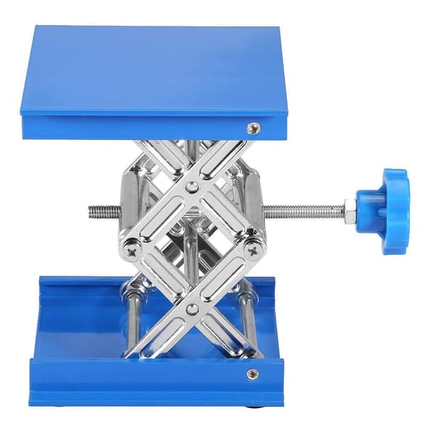 100*100mm aluminiumoxid Lab-Lift Løfteplatforme Stand Lab Rack