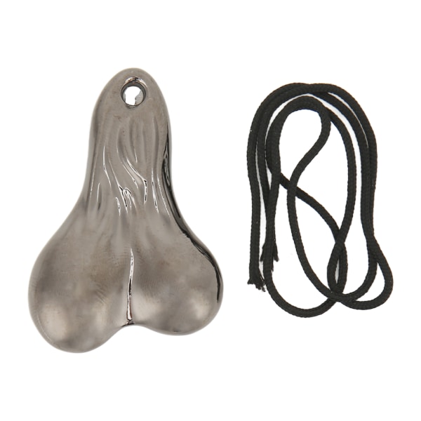 Hängande lastbilskulor Nötter Realism Zinklegering Cool Look Lastbilsmutter stötfångare med rep för RC modellbil Titanium