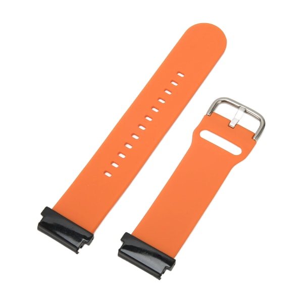 22 mm silikone urrem Smart Sports Watch Remme Udskiftning til Garmin Fenix ​​7 6 5 Orange