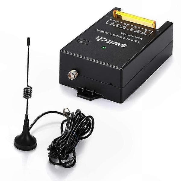 Long Distance 3000M Wireless RF Switch, AC 100-240V 40A Relay Remote Control Power System for Home Automation Devices BlackWhite