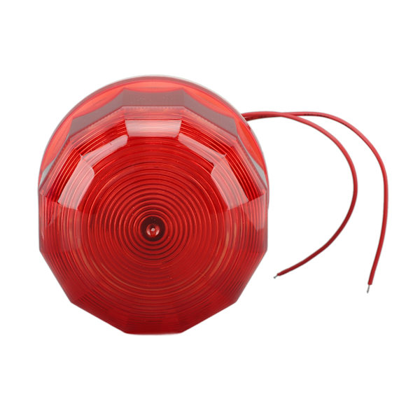 10W LED roterende alarmlampe 360 graders blinkende nødalarmlampe for skyvedørsmaskin teleskopisk dør 220V