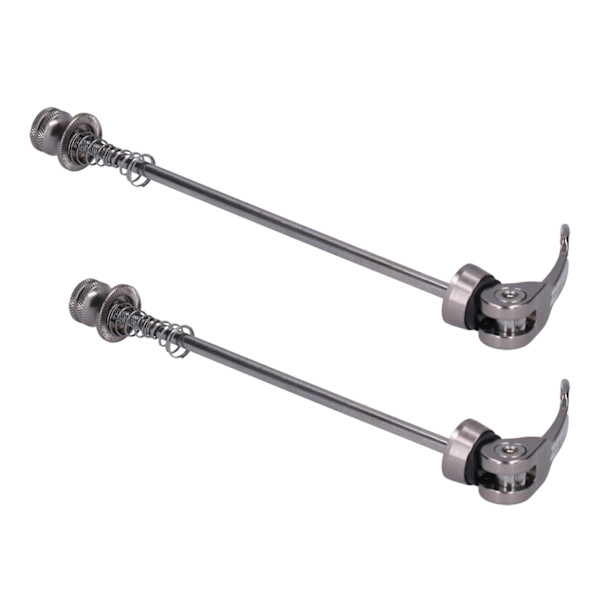 ZTTO 2stk Road Mountain Cykel Quick Release Skewers Bike Front Bageste spyd tilbehørTitanium