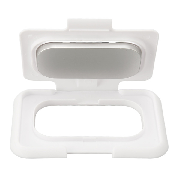 Baby Wipe Warmer Case Resehållare Påfyllningsbar konstant temperatur Ultratunn USB Case Vit