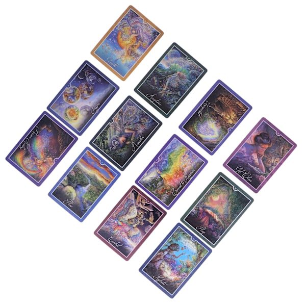 Hjemmefest Tarotkort Mystisk Skæbne Spådom Lykkefortælling Kort Brætspil