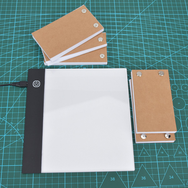 A5 Ultra Tynn LED Lysboks Digital Tablet Bærbar Barn Tracing Tegnebrett USB