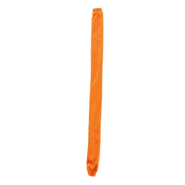 Chain Cover Dustproof Wire Flannelette Cloth 60cm Length 5cm Width with Zipper for Protection Orange