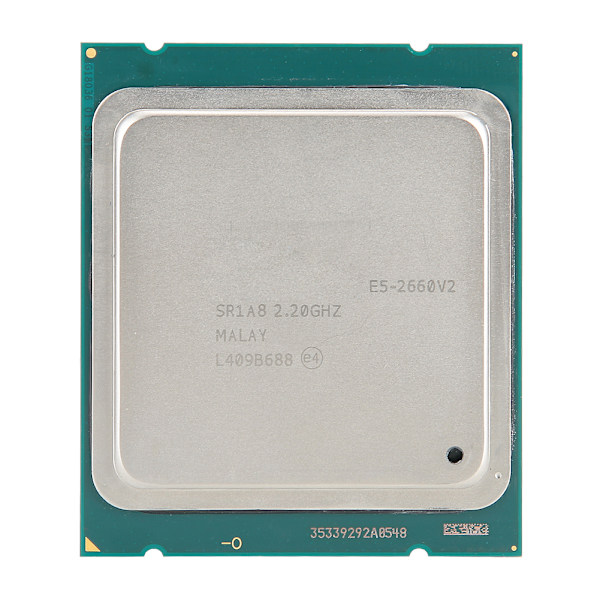 För intel för Xeon E5-2660V2 2.2GHz 10 Core 20 Threads LGA2011 CPU 25MB L3 QPI 8GT/S Processor
