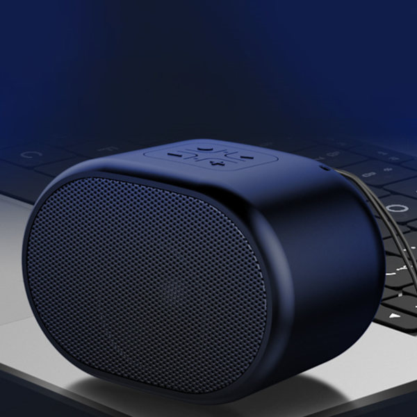 Kannettava Bluetooth-kaiutin, syvä basso, stereovaikutelma, tukee muistikorttia, USB-muistitikkua, AUX-liitäntää, langaton Bluetooth-kaiutin, jossa rannehihna