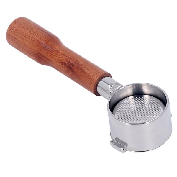 Portafilter 51mm 2 korvaa pohjaton kahvakahva ruostumaton teräs Delonghi ECO310 C1 -tyyppi punainen hapan haara