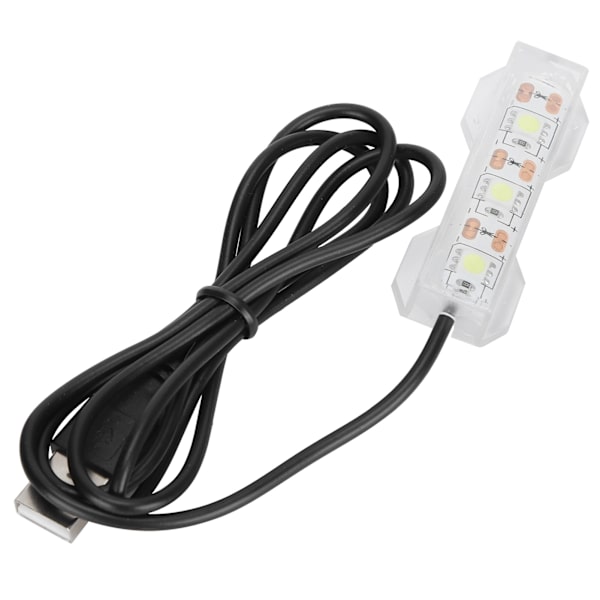 Mini LED-lampe til desktop akvarium, perfekt dekoration til lille akvarievandplante