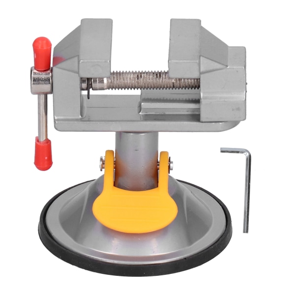 Sugekop Mini Vise 45# Stål 360 Graders Rotation Mini Håndværktøj til Glas Skrivebord Metal