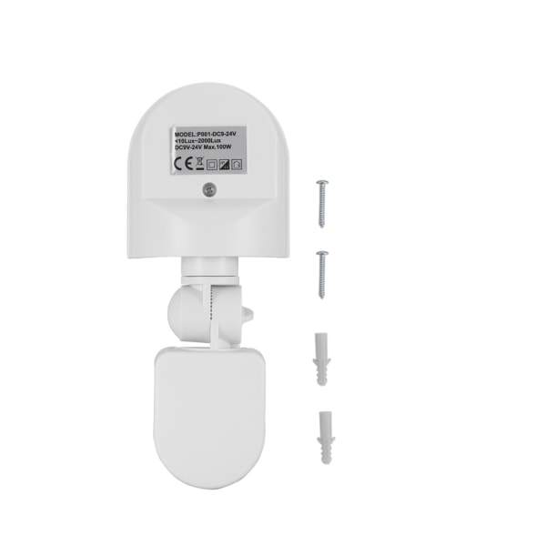 DC9‑24V vanntett, justerbar infrarød sensor Bryter for induksjonssensor for menneskekroppen