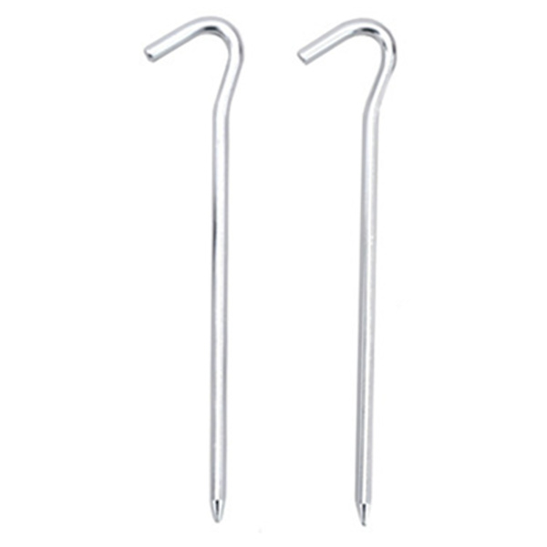 Tältstödhylsa Set Justerbar Singel Aluminiumlegering Utomhus Campingtillbehör 6mm Svart